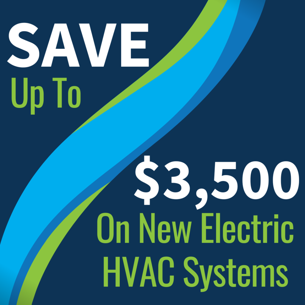 Save Up to $3,500 on New Electric HVAC Systems Coupon